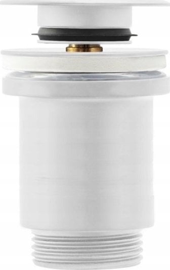 Omnires Omnires korek klik-klak do umywalki bez przelewu biały połysk A716BP