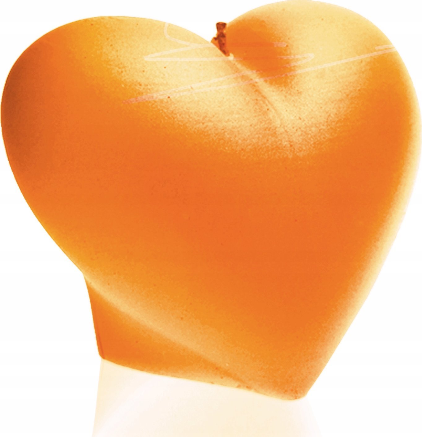 Candellana Świeca dekoracyjna Świeczka Serce Wegańska parafina 18h