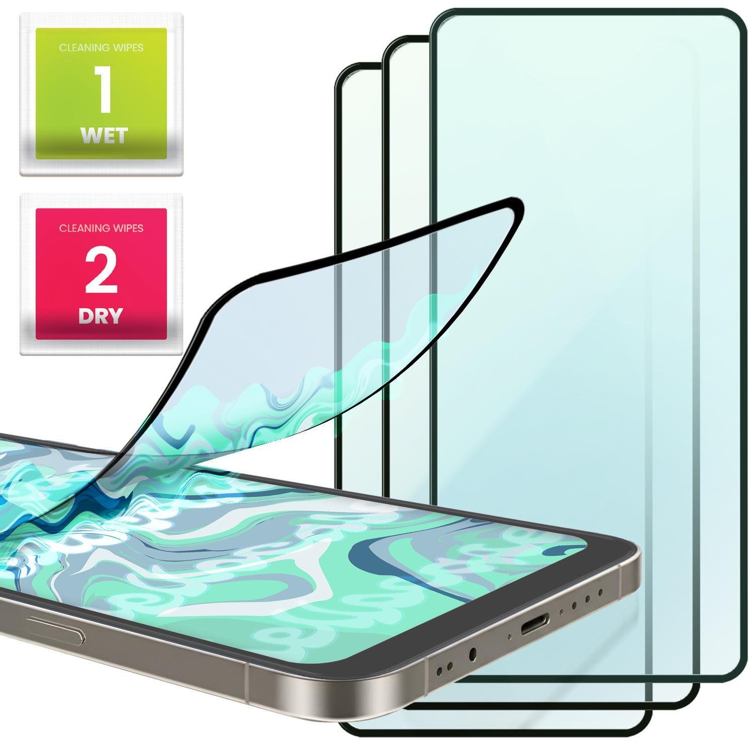 4kom.pl 3-PAK Szkło Hybrydowe Do Realme 14 Pro 5G