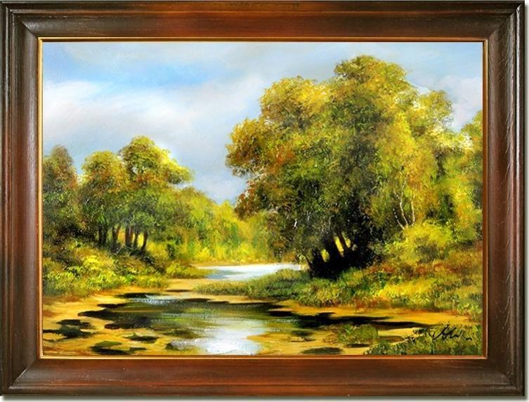 ART-POL Obraz olejny ręcznie malowany Pejzaż