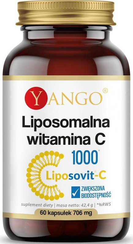 Yango YANGO Liposomalna Witamina C 60vegcaps
