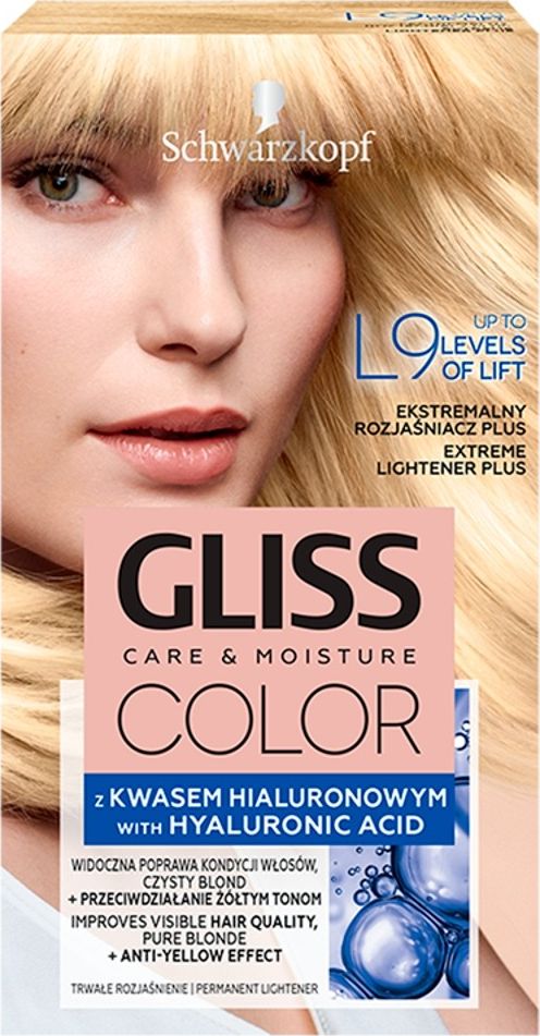 Schwarzkopf Gliss Color ekstremalny rozjaśniacz L9