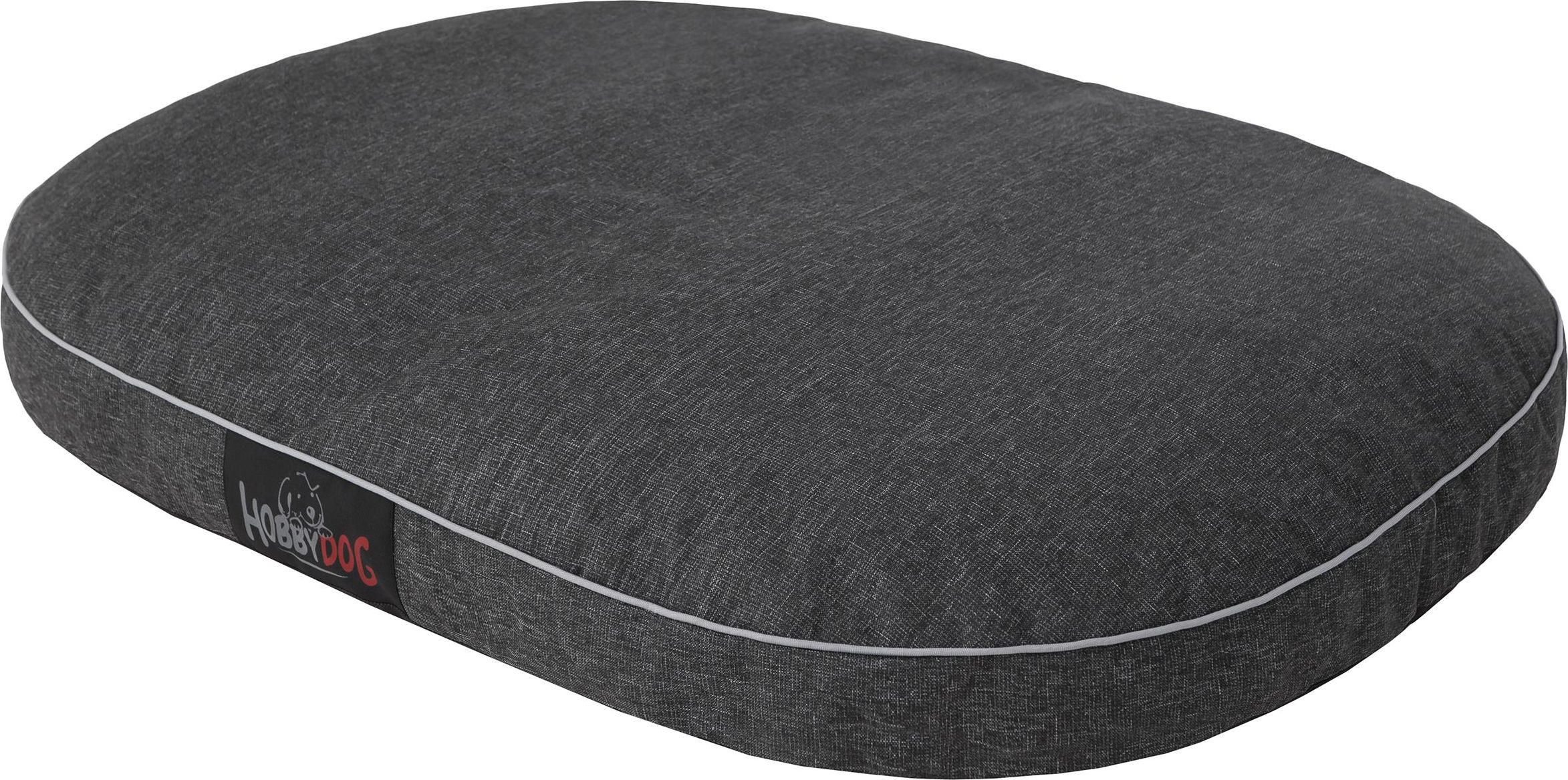 Hobbydog Materac Owalny czarny ekolen r. XXL