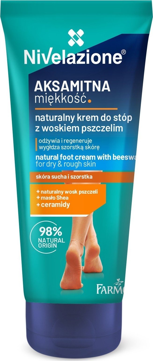 Farmona Farmona Nivelazione Stopy Naturalny Krem do stóp z woskiem pszczelim - Aksamitna Miękkość 75ml