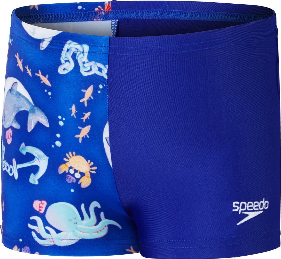 Dziecięce bokserki kąpielowe spodenki basenowe pływackie Speedo Digi Alvr Aqshrt Im rozmiar 115cm