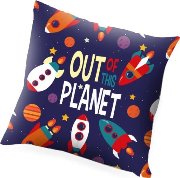 Euroswan Poduszka 45x45cm Out of Planet KL10324 Kids Euroswan
