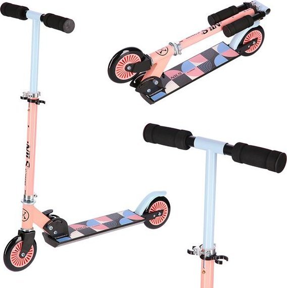 Hulajnoga Nils Extreme HD026 Różowy (16-50-308)