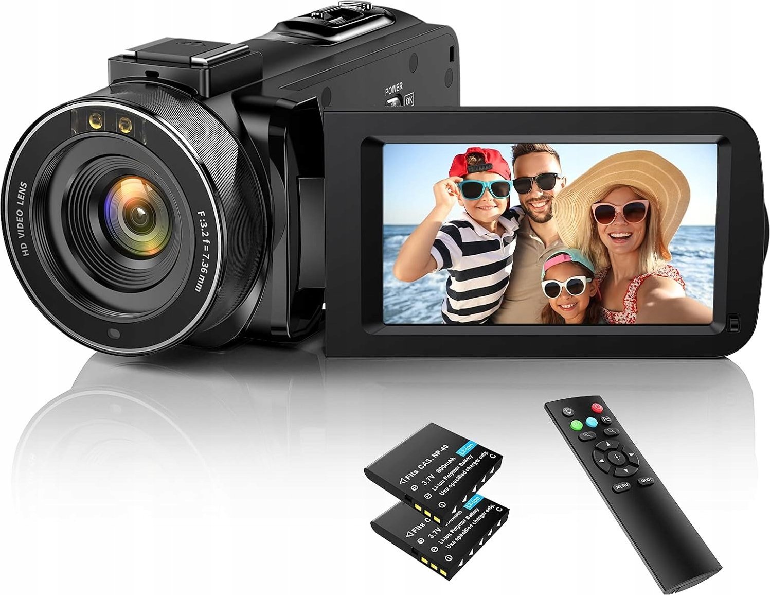 IXNAIQY Kamera cyfrowa wideo 4K 48 MP WiFi vlogging 16 x nowa 2024