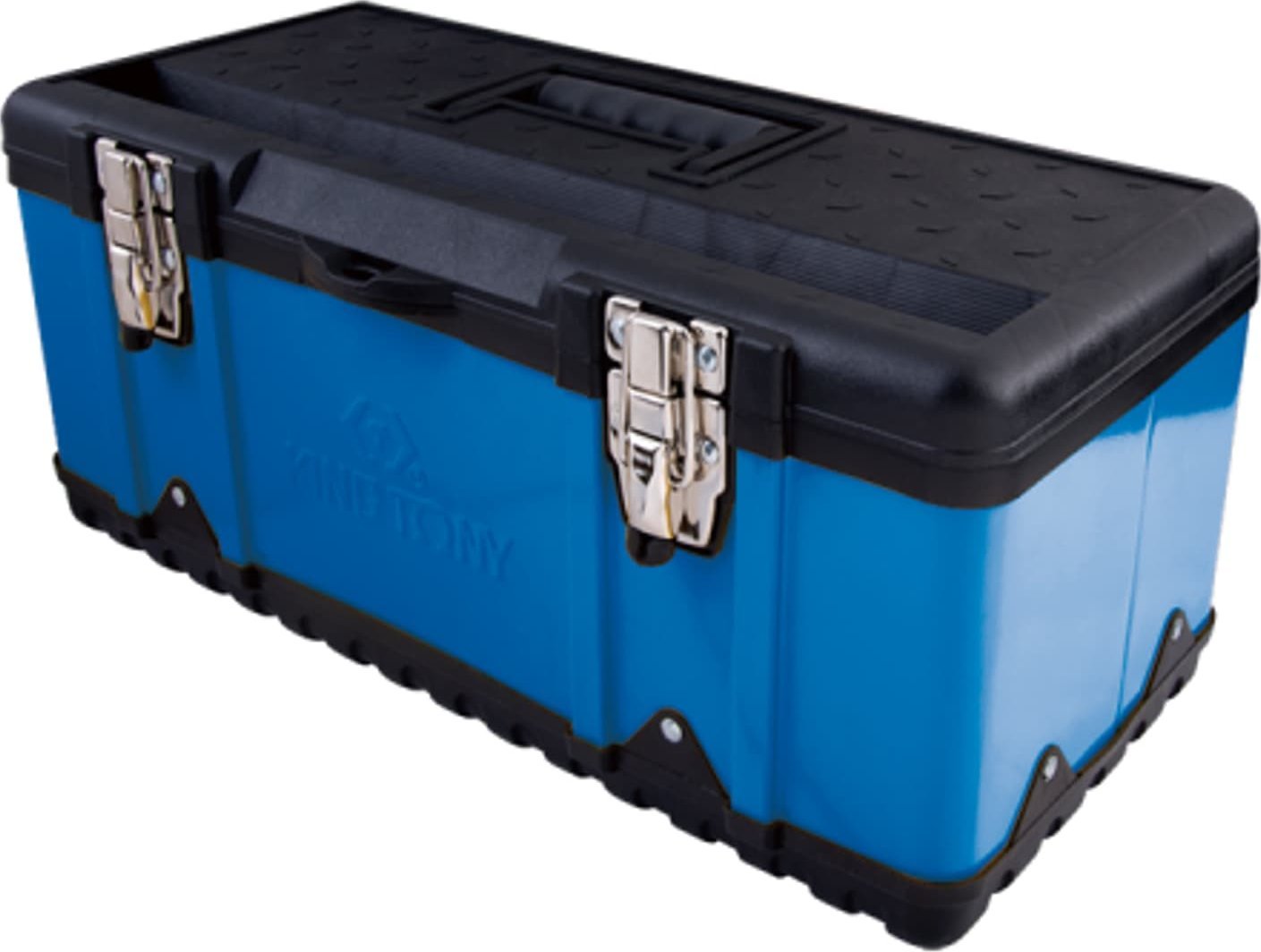 King Tony SKRZYNKA Z TWORZYWA NIEBIESKO-CZARNA (BEZ NARZĘDZI) 470x210x203mm King Tony