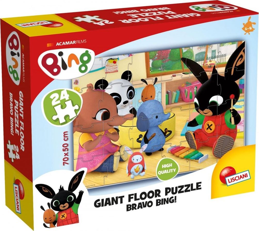Lisciani Bing Ogromne Puzzle Podłogowe 3