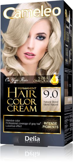 Delia Cameleo HCC Farba permanentna Omega+ nr 9.0 Natural Blond 1op.