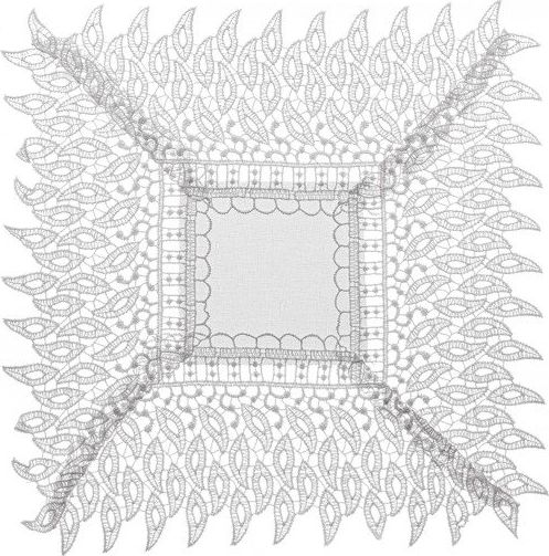 Mesa Serweta Serwetka Gipiura 144_Biała Podkładka 30x30