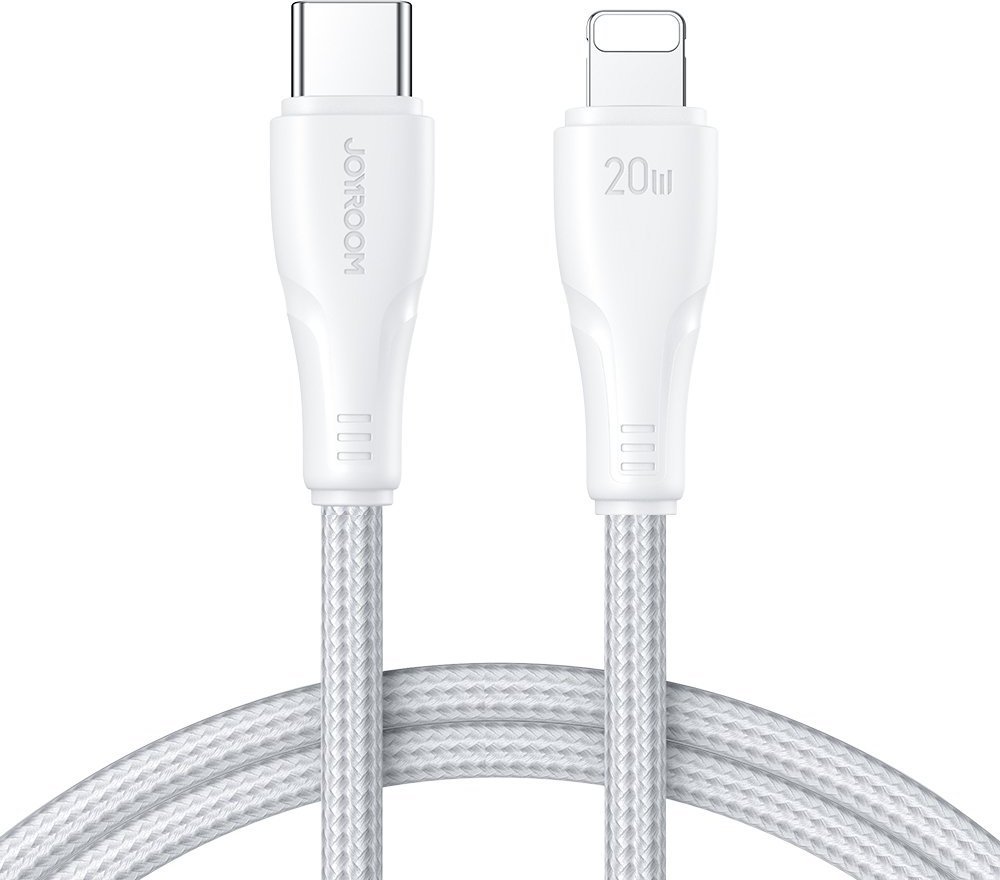 Kabel USB Joyroom Joyroom kabel USB C - Lightning 20W Surpass Series do szybkiego ładowania i transferu danych 2 m biały (S-CL020A11)