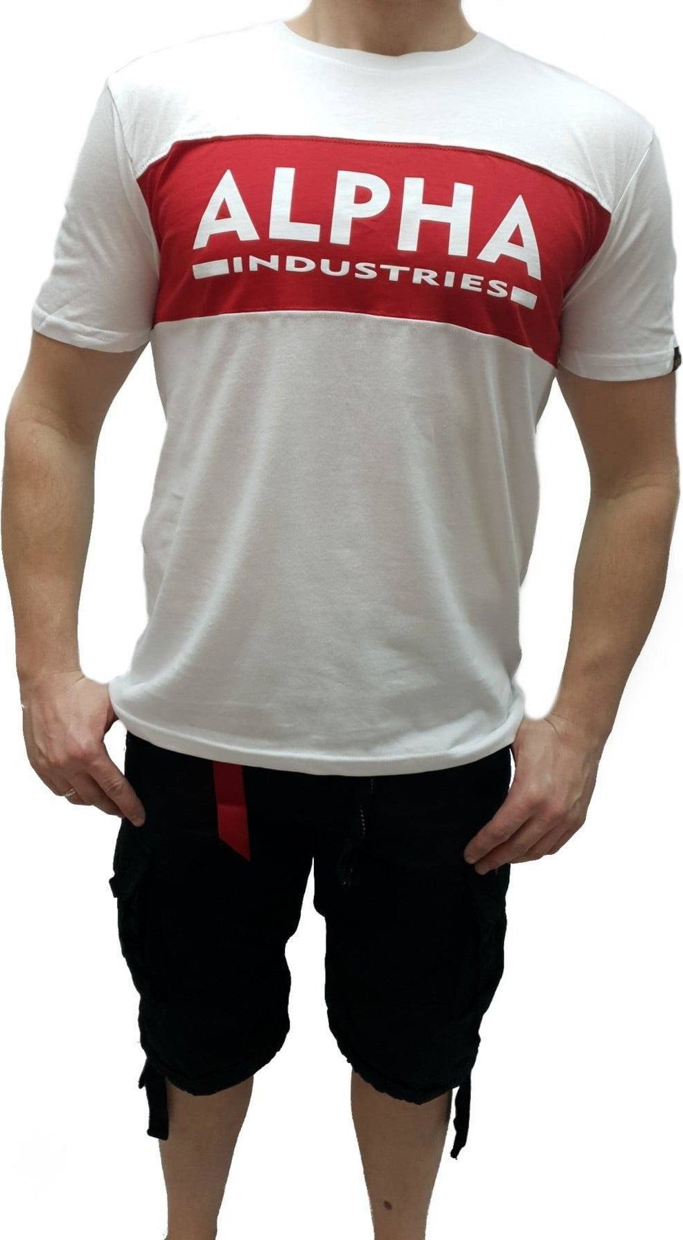 Alpha Industries Koszulka Alpha Industries Alpha Inlay T 186505-09 S