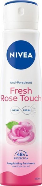 Nivea Dezodorant damski w sprayu Fresh Rose Touch 250ml