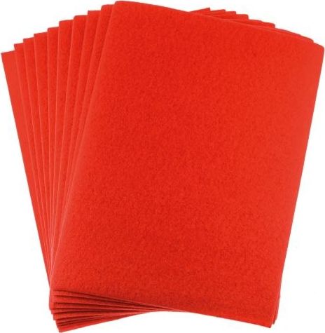 BREWIS Filc BREWIS F410-4 A4 czerwony 2mm Brewis