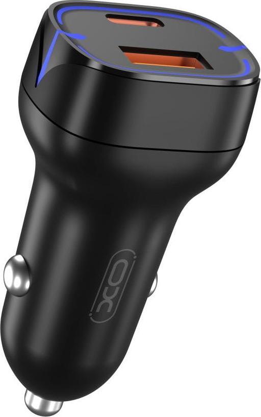 Ładowarka XO XO ładowarka samochodowa CC37 PD QC 3.0 20W 1X USB 1x USB-C czarna