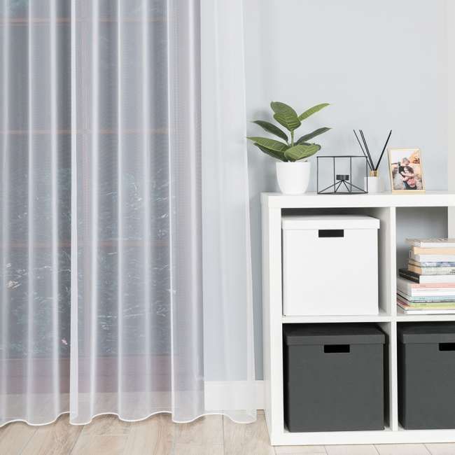 Markizeta Firanka z ołowianką, 320cm, kolor biały 050279 CYRYL