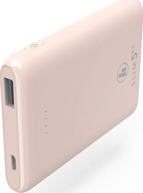 Powerbank Hama Power Pack Slim 5HD 5000mAh Różowy