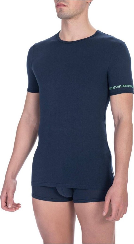 Bikkembergs Koszulka T-shirt marki Bikkembergs model BKK1UTS05BI kolor Czarny. Bielizna męski. Sezon: Cały rok M