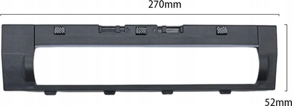 VACUUM ACC MAIN BRUSH COVER/BLACK 8.02.0439 ROBOROCK 8.02.0439 (6936905902993)