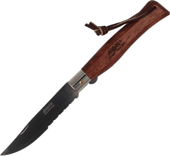 Mam Filmam Nóż myśliwski MAM Hunter Plus z blokadą, Bubinga Wood 105mm (2066) uniwersalny