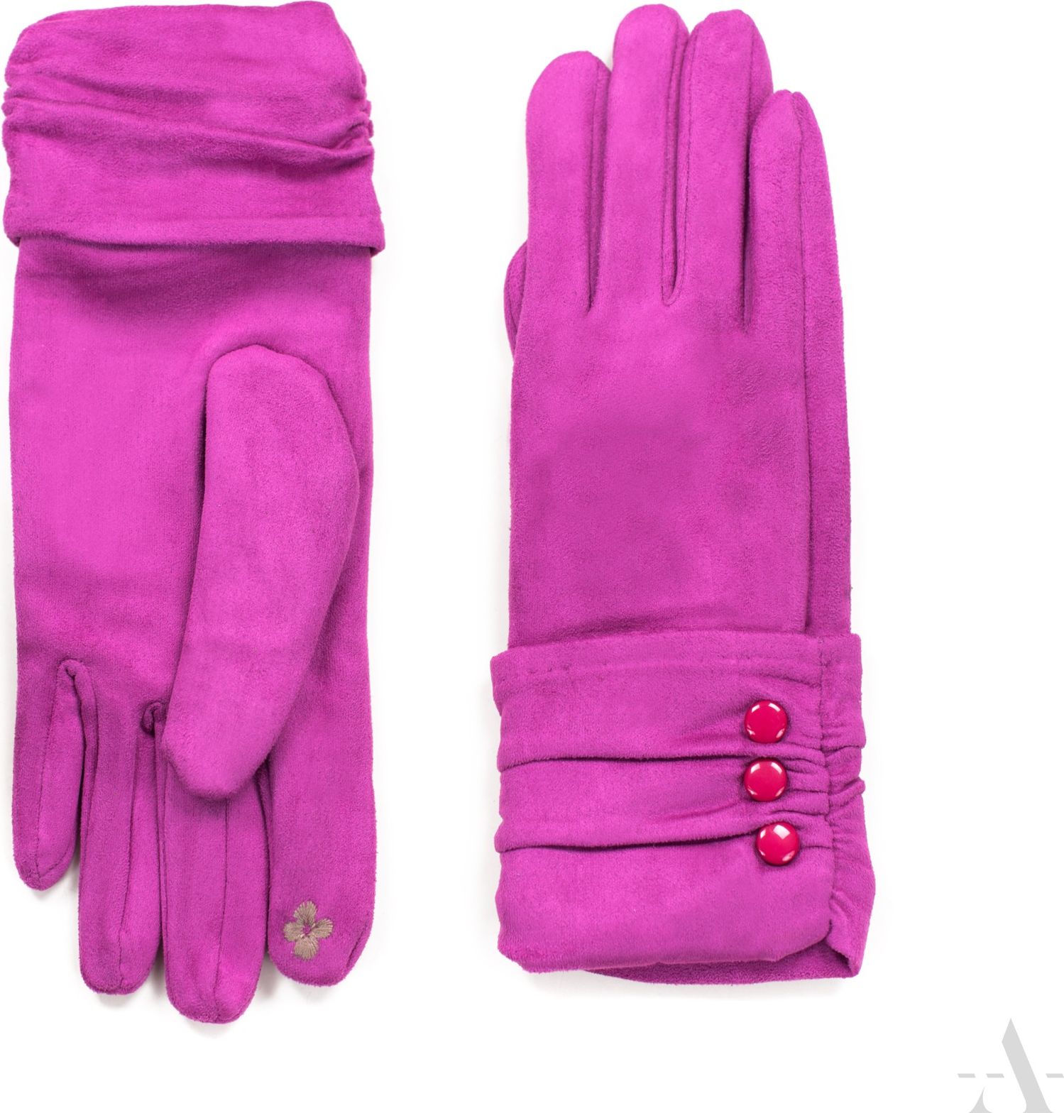 Art of Polo Rękawiczki Mediolan fioletowe r. uniwerslany