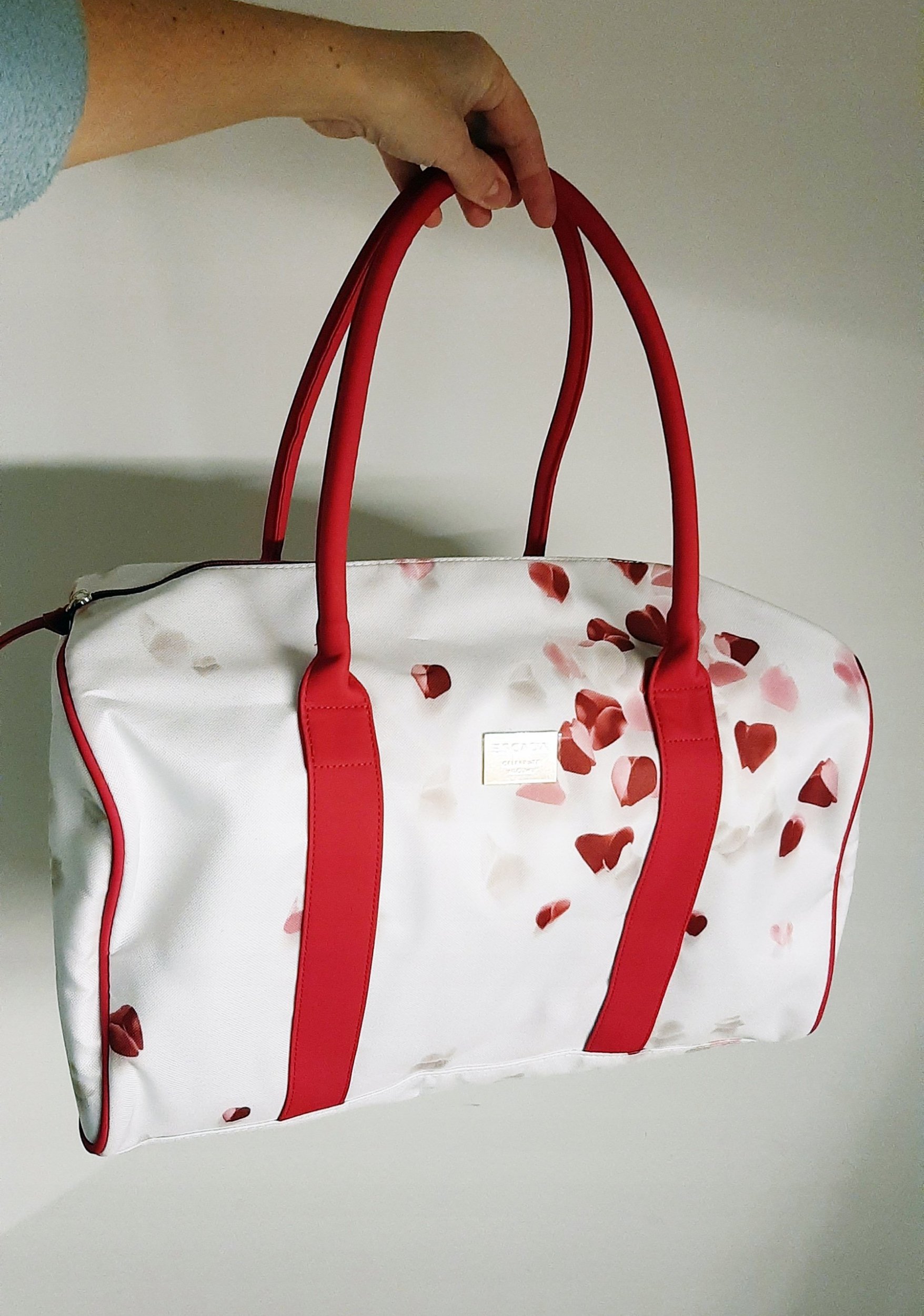 Escada Escada, Celebrate N.O.W., Weekend Bag, GWP Travel Bag, White For Women