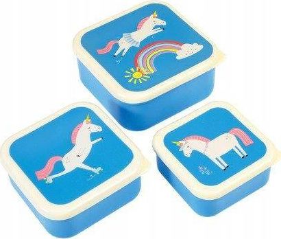 Rex London Rex London Pudełka na przekąski lunchbox 3 szt