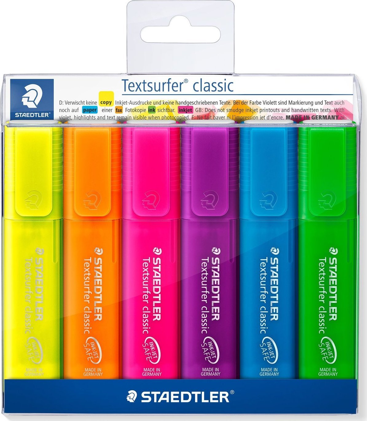 Staedtler STAEDTLER Textmarker Textsurfer clas 6St Etui