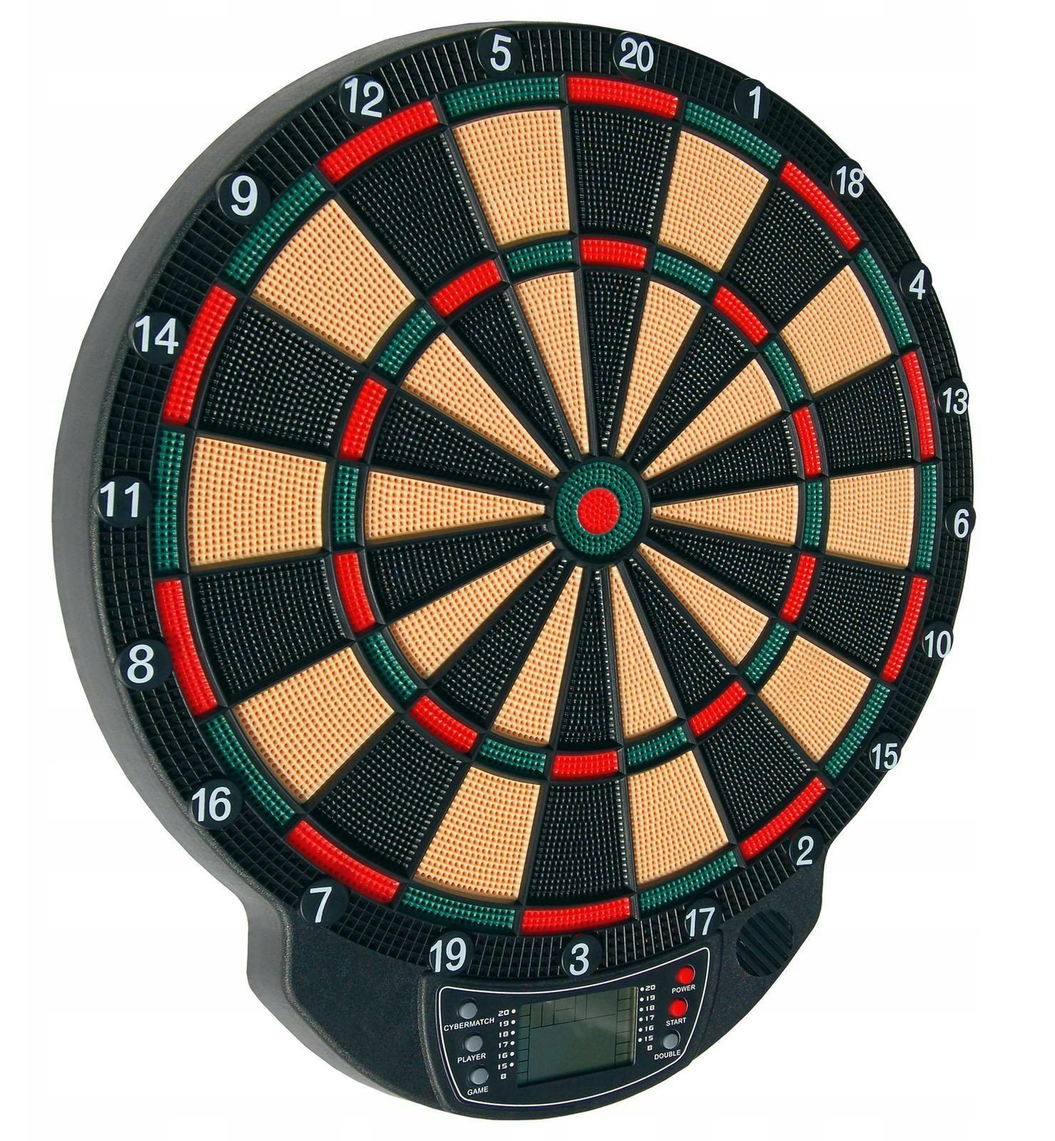 Best Sporting Elektroniczna tarcza do gry w rzutki BRISTOL na baterie dla max 8 graczy Wyświetlacz LED efekty dźwiękowe BEST Sporting 862086