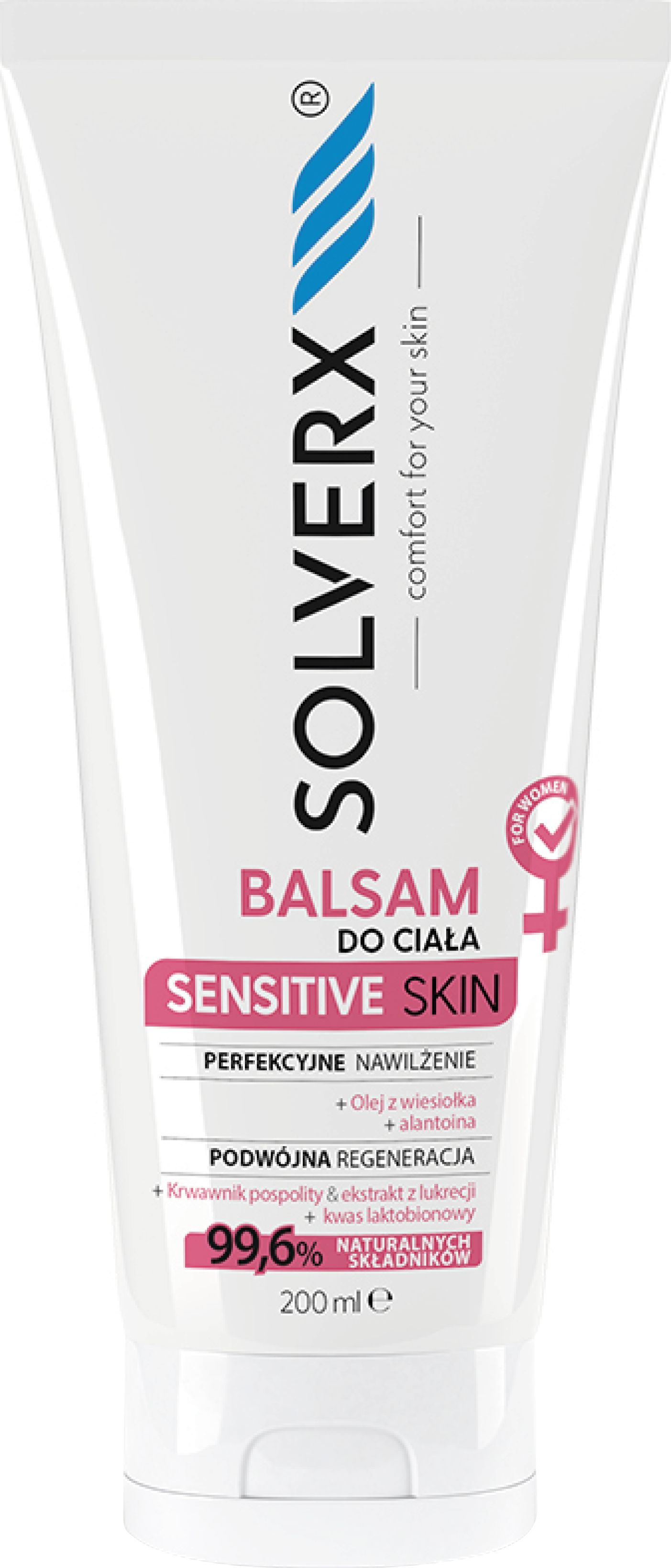 Solverx SOLVERX Sensitive Skin BALSAM DO CIAŁA do skóry wrażliwej