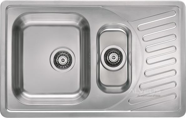 Zlewozmywak Alveus ALVEUS ELEGANT 110 zlewozmywak stalowy satynowy