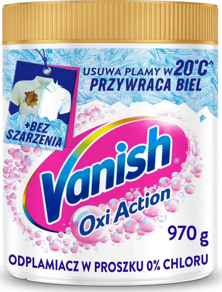 Osram Vanish Odplamiacz W Proszku Do Rzeczy Białych Multi Action White 970g