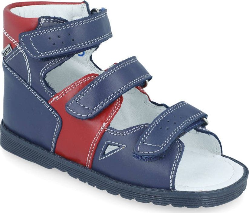 Bartek Obuwie profilaktyczne BARTEK 81804 niebieski + czerwony 23