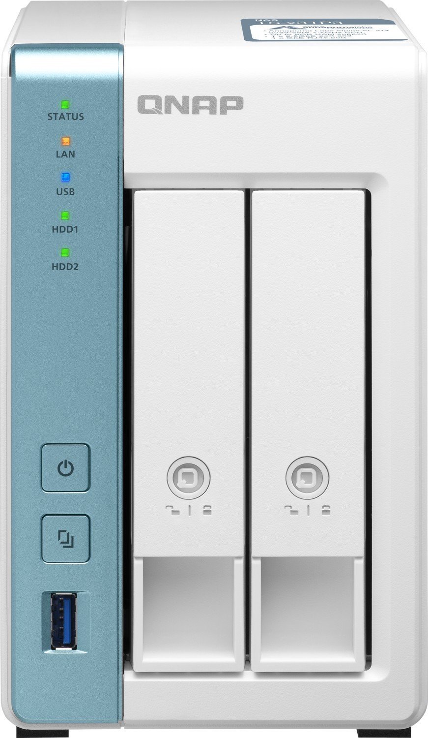 Serwer plików Qnap TS-231P3-2G / 1x 4 TB HDD
