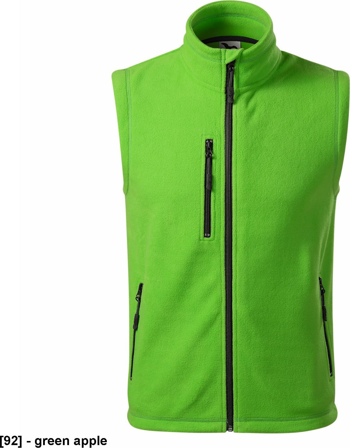 MALFINI Exit 525 - ADLER - Kamizelka polarowa unisex, 220 g/m, 100 % poliester - green apple 3XL
