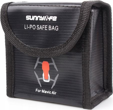 SunnyLife Futerał / Etui na 2x Bateria do DJI MAVIC AIR / Ognioodporny