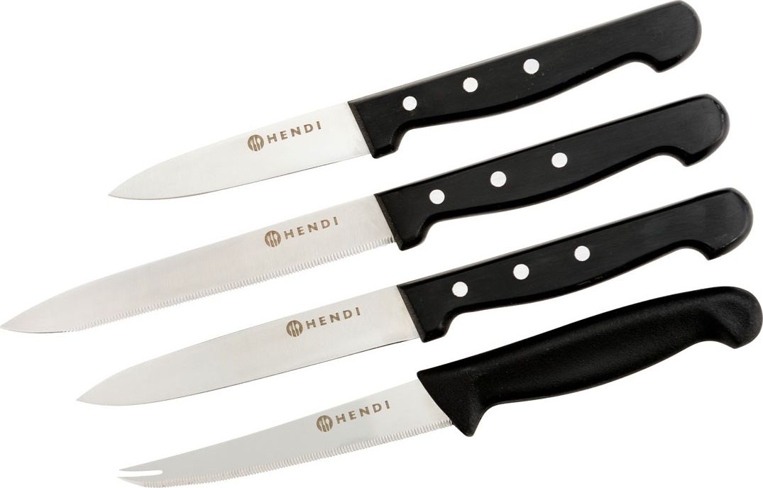 Hendi Zestaw noży do obierania warzyw i owoców 4 szt.