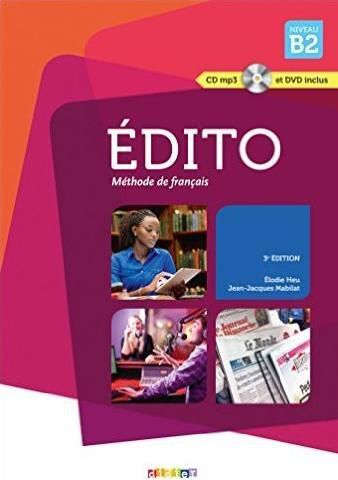 Edito Nouveau B2 Podręcznik z płytą CD i DVD