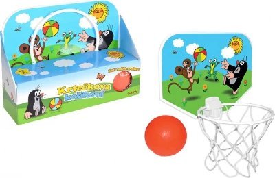 Hero Zestaw do koszykówki Krecik z piłką 9 cm 34594 09090