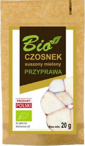 Przetwory z natury CZOSNEK MIELONY SUSZONY BIO 20 g - PRZETWORY Z NATURY (5903228160141) - 38126