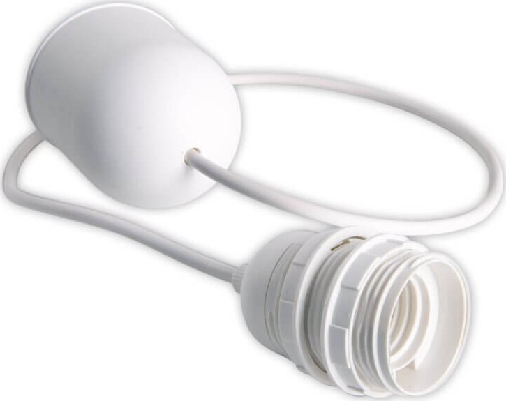 Lampa wisząca Nave Polska Loftowa lampa wisząca 000723 biały zwis do przedpokoju