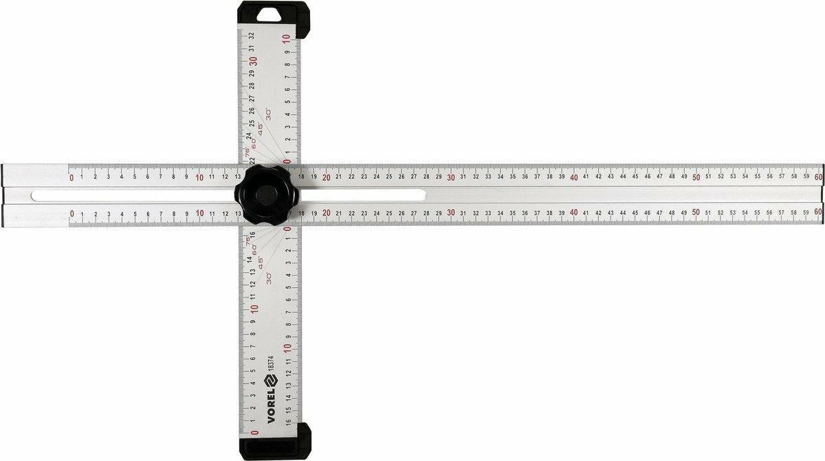 Vorel VOREL KĄTOWNIK ALUMINIOWY NASTAWNY L 600 M 18374 T18374