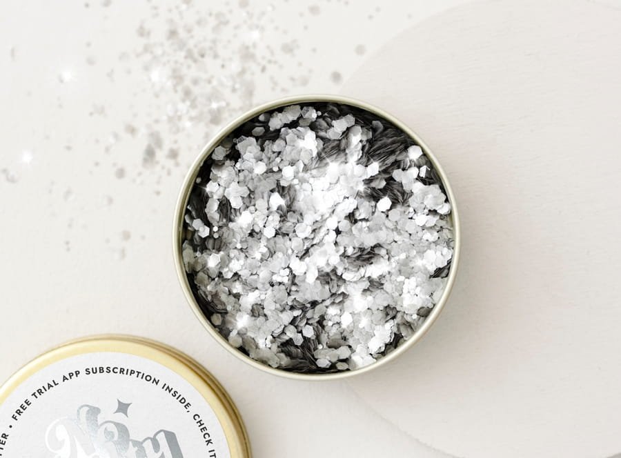 Ministerstwo Dobrego Mydła Eco* Brokat Silver 10 g