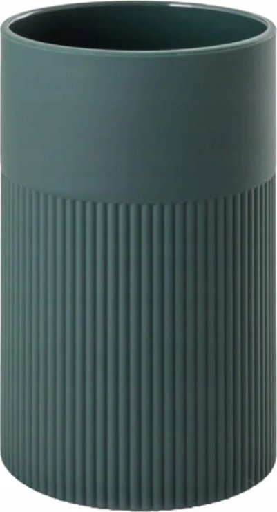 AWD Interior Kubek na szczoteczki i pastę łazienkowy butelkowa zieleń 300 ml