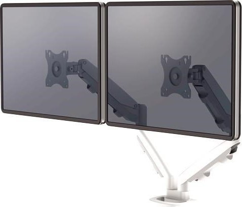MONITOR ARM DUAL EPPA WHITE 9683501 FELLOWES
