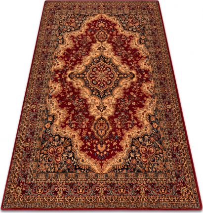 Dywany Łuszczów Dywan wełniany POLONIA KRÓLEWSKI burgund , 200x300 cm