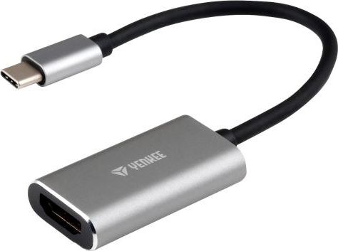 Adapter USB Yenkee USB-C - HDMI Szary (45014213)