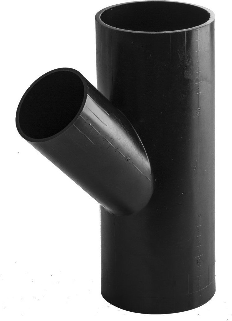 Wavin Trójnik PEHD 125x63/45 QuickStream